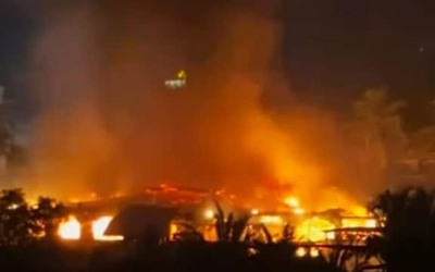 Hộp đêm bốc cháy ngùn ngụt khiến 25 người thiệt mạng