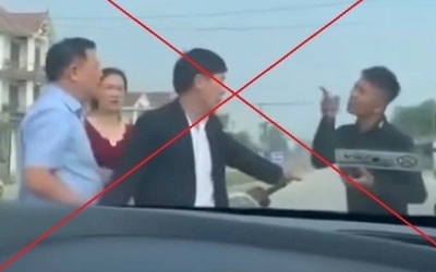 Làm rõ vụ nam thanh niên chặn xe ôtô đòi tiền trên Quốc lộ 7A