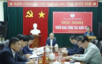 Hội Luật gia Hà Tĩnh triển khai nhiệm vụ công tác năm 2025