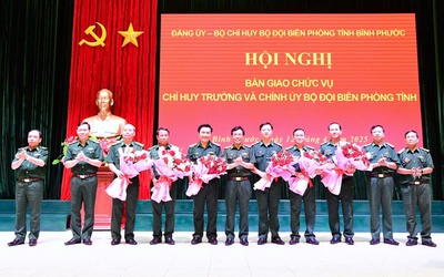 Thay đổi nhân sự chủ chốt tại Bộ đội Biên phòng tỉnh Bình Phước