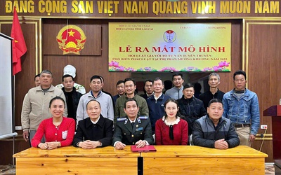 Lào Cai: Ra mắt mô hình "Hội Luật gia với tổ tư vấn, tuyên truyền, phổ biến pháp luật"