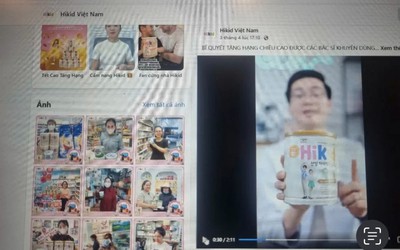 Quảng cáo "Hikid 100g bằng 20 lít sữa", doanh nghiệp thừa nhận chưa có cơ sở khoa học