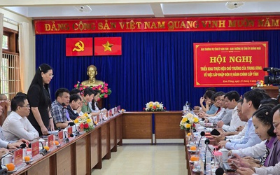 Thành lập 6 tổ công tác triển khai công tác sáp nhập tỉnh Quảng Ngãi và Kon Tum