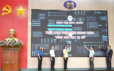 Bình Phước: Phát động phong trào "Bình dân học số"