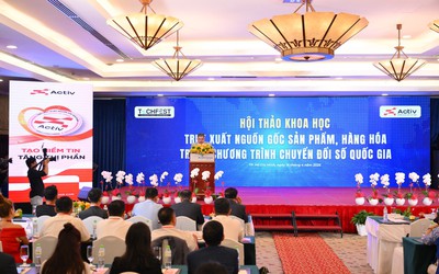 Hội thảo "Truy xuất nguồn gốc sản phẩm, hàng hóa trong chương trình chuyển đổi số quốc gia"