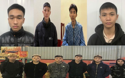 Khởi tố 10 đối tượng dùng súng ná bắn đạn bi, dao, kiếm đánh nhau giữa phố
