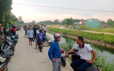 Phát hiện 2 thi thể dưới kênh ở Quảng Nam