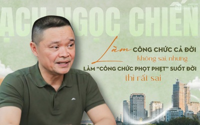 [E] Làm công chức cả đời không sai, nhưng làm "công chức phọt phẹt" suốt đời thì rất sai