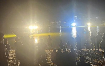 Tìm thấy thi thể 2 nam sinh mất tích khi đi tắm sông