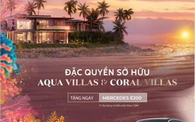 Quà tặng đến 2,4 tỷ đồng cho chủ nhân dinh thự Villa Le Corail, A Gran Meliá Hotel