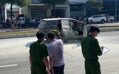 Đà Nẵng: 2 người tử vong trong ô tô cháy giữa phố, nghi án từ mâu thuẫn tình cảm
