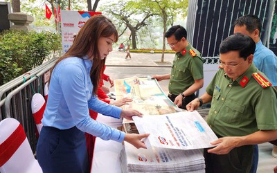 Tái hiện chiến thắng lịch sử trên báo in bằng công nghệ 3D Mapping