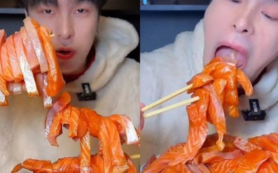 Nam thanh niên 25 tuổi gây tranh cãi khi "vét sạch" hải sản ở nhà hàng buffet