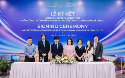 Vincom Mega Mall Ocean City gây bất ngờ với sự hiện diện của Trung tâm Bách hóa tổng hợp & Siêu thị AEON
