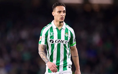 Man Utd không cho Real Betis tiếp tục mượn Antony
