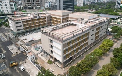 Cận cảnh hai ngôi trường sắp mở cửa đón học sinh tại quận Cầu Giấy (Hà Nội)