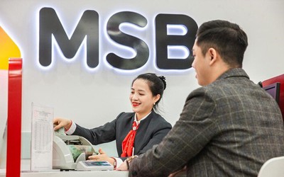 MSB báo lãi tăng 7% nhờ tiết giảm chi phí dự phòng rủi ro