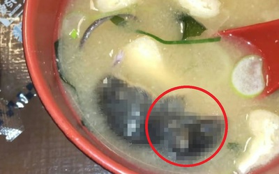 Đang ăn, thực khách bất ngờ phát hiện thứ "đáng sợ" trong bát canh