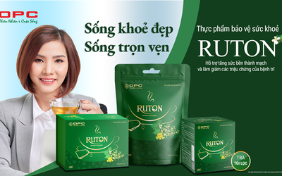 Trà túi lọc Ruton Opc - Sống khỏe đẹp, sống trọn vẹn
