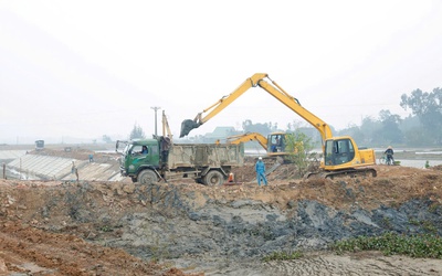 Nghệ An đẩy nhanh tiến độ thi công các công trình thủy lợi