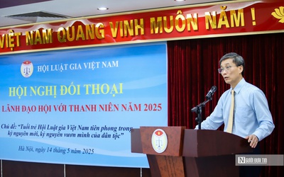 Chủ tịch Hội Luật gia Việt Nam đối thoại với đoàn viên thanh niên