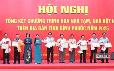 765 căn nhà mới được xây mới, sửa chữa cho hộ nghèo và người có công ở Bình Phước