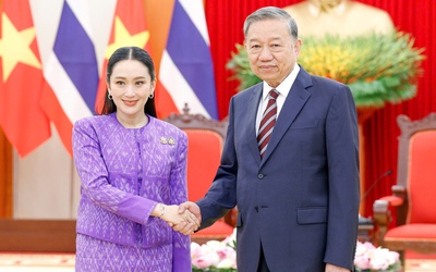 Tổng Bí thư Tô Lâm tiếp Thủ tướng Thái Lan