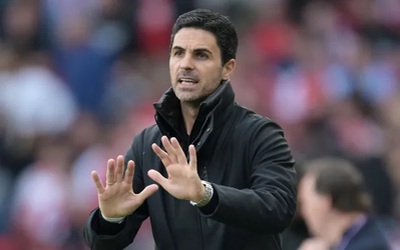 HLV Arteta không thể góp mặt trong trận đấu cuối cùng của Arsenal