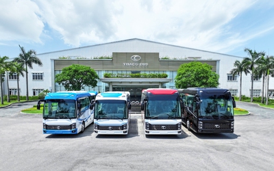 THACO Cruizer – Lựa chọn mới trong dòng xe bus ghế ngồi cao cấp