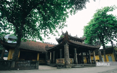 Nét cổ kính của đình làng Mai Hiên