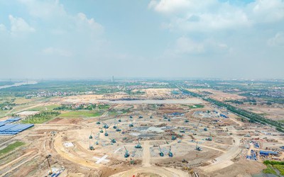 Phá kỷ lục tiến độ, Trung tâm Triển lãm Quốc gia - biểu tượng phát triển mới của Thủ đô lộ diện