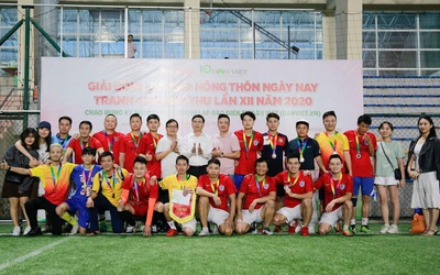Tạp chí Đời sống & Pháp luật tham gia Cúp Vàng Dân Việt