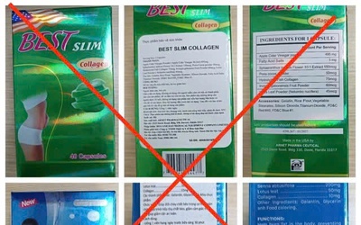 Gỡ bỏ quảng cáo sản phẩm Dáng Xuân Phục Linh Gold và Best Slim Collagen do chứa chất cấm