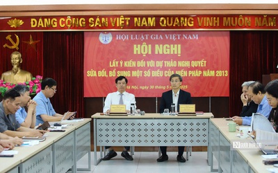 Sửa đổi Hiến pháp: Đề xuất loại hình "tổ chức chính trị – xã hội – nghề nghiệp, các hội quần chúng do Đảng, Nhà nước giao nhiệm vụ"