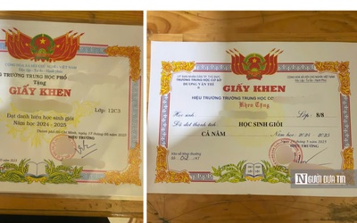 Hiểm họa từ việc khoe giấy khen của con lên mạng