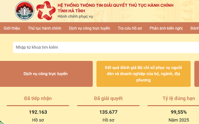 Cổng dịch vụ công Hà Tĩnh bị hacker tấn công, đánh cắp 7.278 dữ liệu