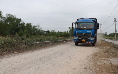 5 năm làm chưa xong tuyến đường 2km ở Quảng Nam