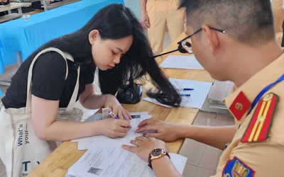 Công an Đà Nẵng sát hạch lái xe “3 không”: Không tiêu cực, không chờ đợi, không gây phiền hà