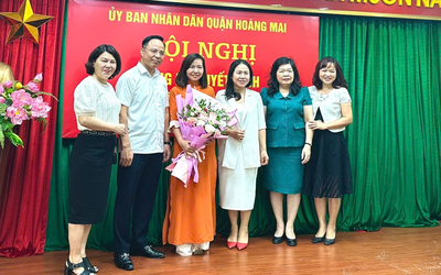 Trường Mầm non Hoàng Văn Thụ: Cô giáo Nguyễn Thị Hương - Phó Hiệu trưởng, Chủ tịch công đoàn, năng động, tâm huyết và sáng tạo