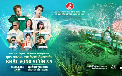 Bình Định khai màn lễ hội du lịch hè 2025 với đêm nghệ thuật đặc sắc tại Quy Nhơn