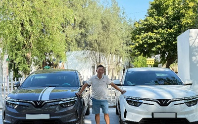Chủ xe sở hữu mấy đời VF 8: “Tôi thích mọi tính năng trên xe”