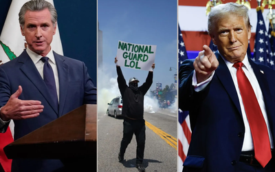 Bất ổn ở Los Angeles: Thống đốc California tuyên bố kiện ông Trump