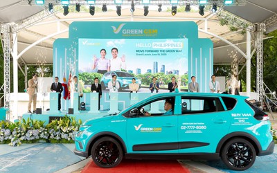 GSM chính thức ra mắt Green GSM - Thương hiệu taxi điện đầu tiên tại Philippines