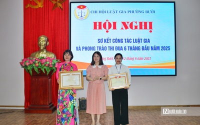 Chi Hội Luật gia phường Bưởi có nhiều đóng góp tích cực cho địa phương