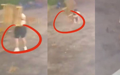 Đang lau bàn ghế, nam thanh niên 18 tuổi nặng hơn 100kg bị gió thổi bay