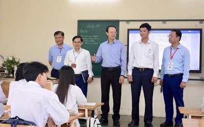 Tổ chức thi tốt nghiệp THPT với tinh thần "4 đúng, 3 không"