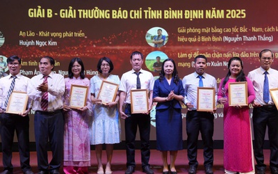Tạp chí Đời sống và Pháp Luật đạt giải Báo chí tỉnh Bình Định năm 2025