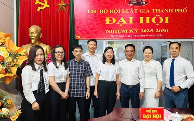 Chi bộ Hội Luật gia Tp.Hải Phòng tổ chức Đại hội nhiệm kỳ 2025 - 2030