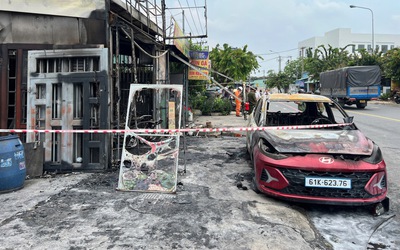 Điều tra vụ người đàn ông đốt tiệm gội đầu để "hù" vợ,  gây hỏa hoạn nghiêm trọng