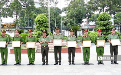 Bộ Công an khen thưởng tập thể cá nhân trong Chuyên án 0124M